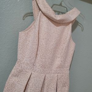 Brocade Formal Textured Shimmery Dress Gold Cream Davids Bridal 90059 Holiday